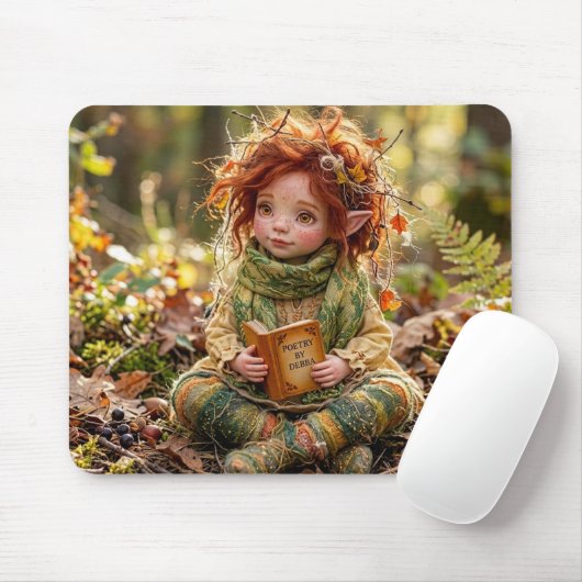 Freya Fall Elf Mousepad (Mit Mouse)
