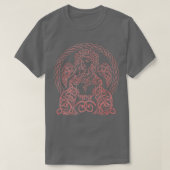 Freya Goddess Freyja Viking Norse Mythology Celtic T-Shirt (Design vorne)