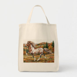 Freya Icelandic Horse in Autumn Forest Tragetasche