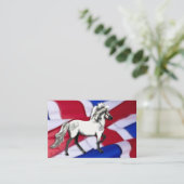 Freya Icelandic Pferd Visitenkarte (Stehend Vorderseite)