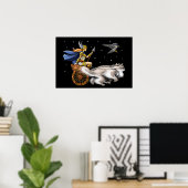 Freya Norse Mythology Goddess Poster (Heimbüro)