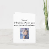 Freya - Notecard Karte (Rückseite)