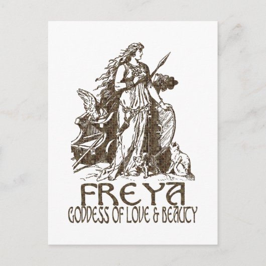 Freya Postkarte (Vorderseite)