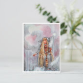 Freya Spinning the Clouds durch Helen Stratton Postkarte (Stehend Vorderseite)