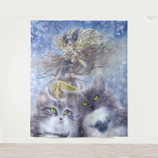 Freya-Tapest Wandteppich (Vorderseite)