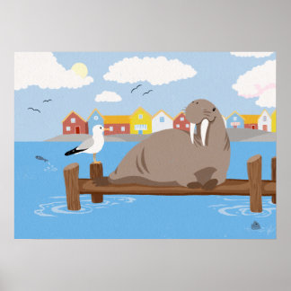Freya the Walrus - Poster