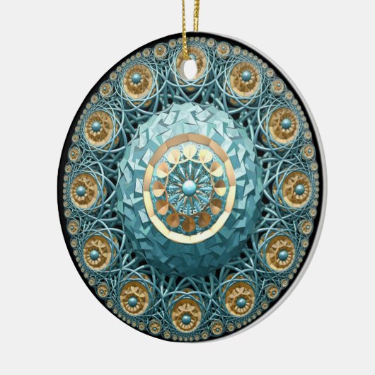 Freya Verzierung Keramikornament (Links)