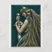 Freya von David Barlow Postkarte (Vorderseite)