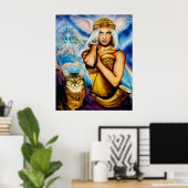Freya von Lisa Iris Poster (Heimbüro)