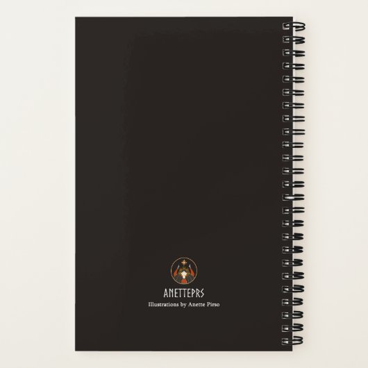 Freyja A5 Notebook Notizblock (Rückseite)