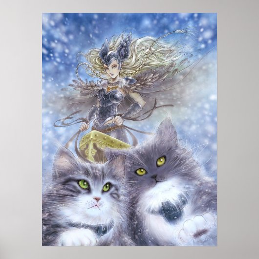 Freyja Art Print Poster (Vorne)