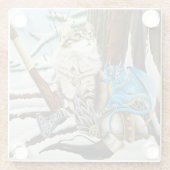 Freyja Glasuntersetzer (Rückseite)