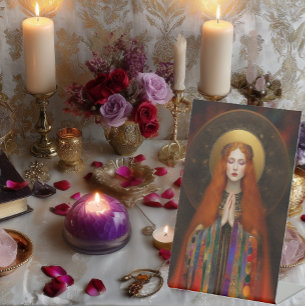 Freyja Goddess of MagicK Liebe and Beauty Portrait Sockelschild