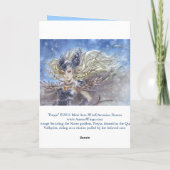 Freyja Greeting Card Karte (Rückseite)