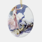 Freyja Keramikornament (Rechts)