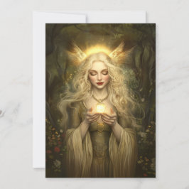 Freyja’s Relationship Guidance Prayer Altar Card Einladung