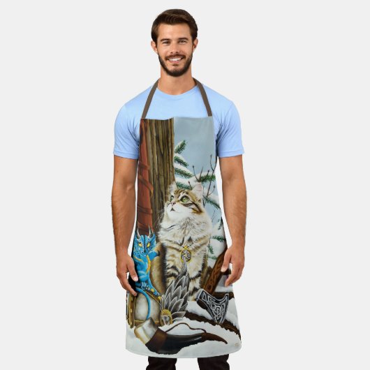 Freyja Schürze (Getragen)