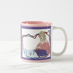 Freyjas Kätzchen Zweifarbige Tasse