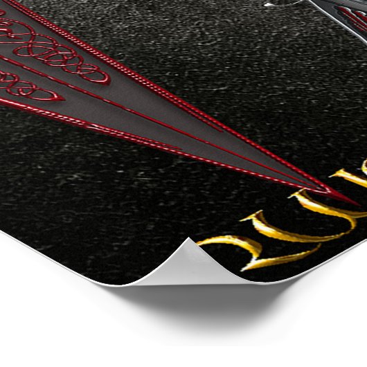 Freyjr Queen Silver Shieldmaidens Poster (Ecke)