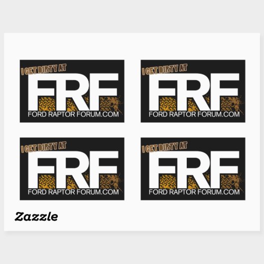FRF Mud Tread Sticker (Blatt)