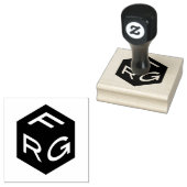 FRG Icon 2.5" x 2.5" Briefmarke aus Kautschuk Gummistempel (Stempel)