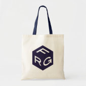 FRG Tote Bag, Navy-Handle Tragetasche (Vorne)