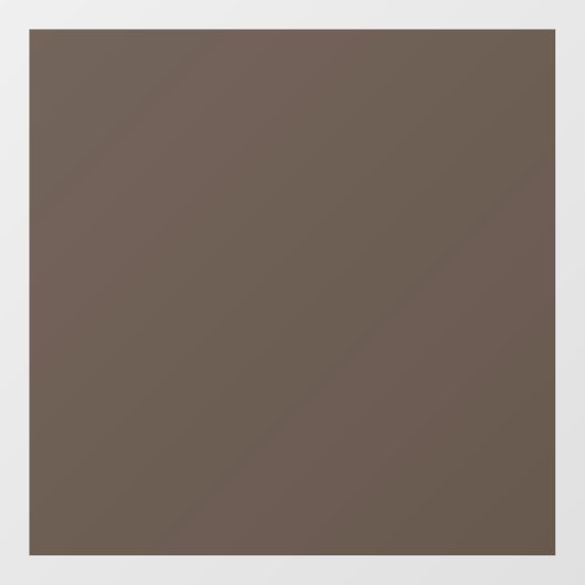 Friar Gray, Fuscous Gray, Granit, Fensteraufkleber (Blatt)