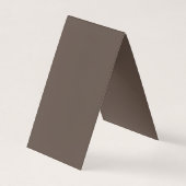 Friar Gray, Fuscous Gray, Granit, Visitenkarten (Vorderseite)