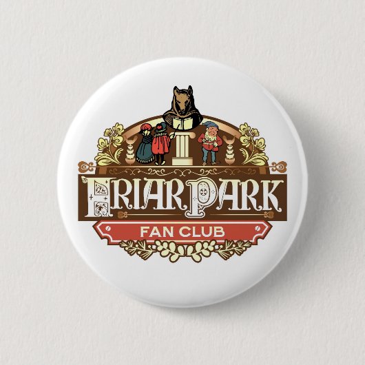Friar Park Fan Club Button (Vorderseite)