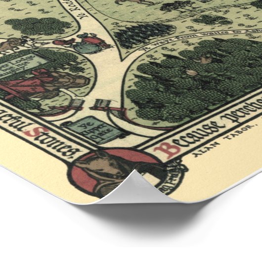 Friar Park Poster (Ecke)