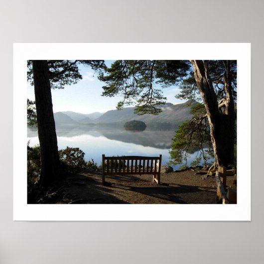 Friar's Crag auf Derwentwater Poster (Vorne)
