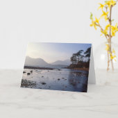 Friar's Crag Derwent Water England Karte (Gelbe Blume)