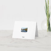 Friar's Crag, Derwentwater: Lake District, Cumbria Karte (Rückseite)