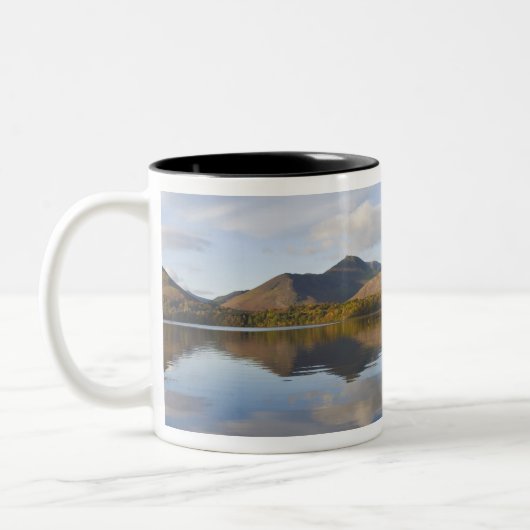 Friars Crag, Derwentwater, Lake District, Zweifarbige Tasse (Links)