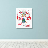 Frias Familienwappen Leinwanddruck (Insitu (Holzboden))