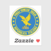 Friaul-Julisch Venetien Aufkleber (Blatt)