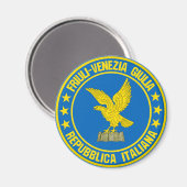 Friaul-Julisch Venetien Magnet (Vorderseite/Rückseite)