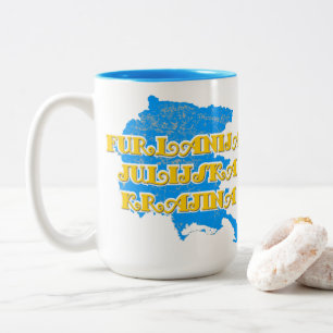 Friaul-Julisch Venetien Zweifarbige Tasse