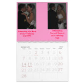 Frick Wedding 2009 Kalender (Feb 2027)