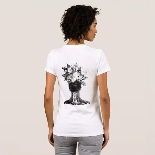 Frida Beauty T-Shirt (Schwarz voll)