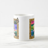 FRIDA erhält Gerahmte, originelle Kaffeebeutel Kaffeetasse (Mittel)