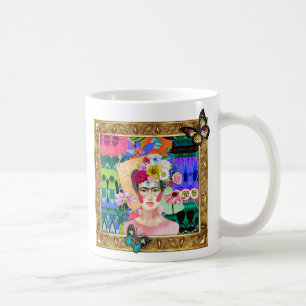 FRIDA erhält Gerahmte, originelle Kaffeebeutel Kaffeetasse