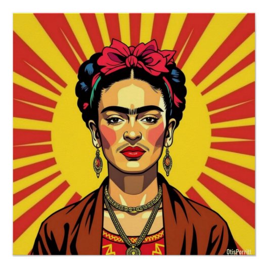 Frida Kahlo-3 Poster (Vorderseite)