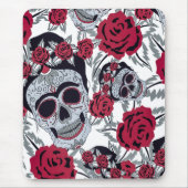 Frida Kahlo and Roses Mousepad (Vorne)