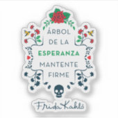 Frida Kahlo | Árbol De La Esperanza Aufkleber (Vorderseite)