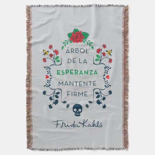 Frida Kahlo | Árbol De La Esperanza Decke (Vorderseite Vertikal)