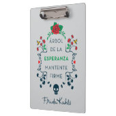 Frida Kahlo | Árbol De La Esperanza Klemmbrett (Links)