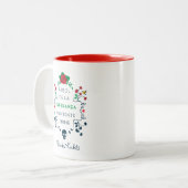 Frida Kahlo | Árbol De La Esperanza Zweifarbige Tasse (Vorderseite Links)