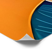 Frida Kahlo art, Blumenposter Poster (Ecke)