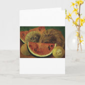 Frida Kahlo art Karte (Gelbe Blume)